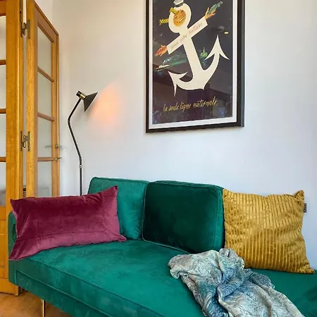 דירה Family Floor - La Couronne - Authentiek Met Veel Lichtinval אוסטנדה